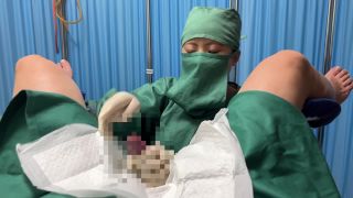 adult video 21 huge tits femdom Doctor Yukino - Handjob in a Japanese doctor Yuris surgical gown, femdom on femdom porn-5