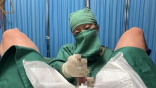 adult video 21 huge tits femdom Doctor Yukino - Handjob in a Japanese doctor Yuris surgical gown, femdom on femdom porn-9