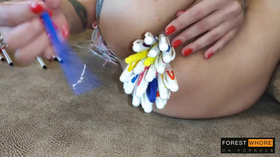 Forest Whore Penetration Many Pencils And Ruined Prolapse...