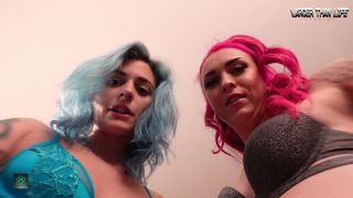 LTLGiantessClips - Mia and Macy in Airbnb Host Gets Shrunk & Dominated SFX - Femdom-9