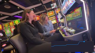 Nadia Foxx Serenity Cox and Nadia Foxx Try Not To Cum While Chasing A Jackpot-2