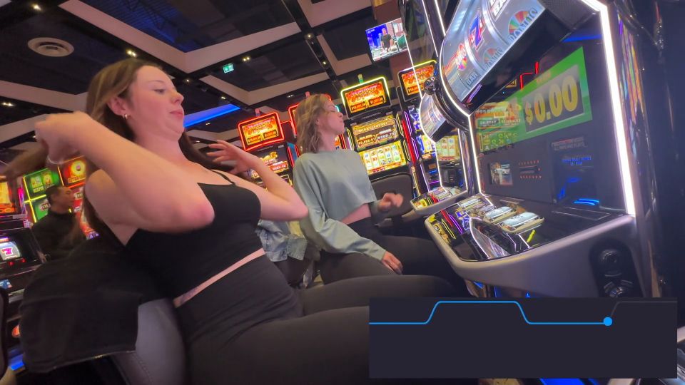 Nadia Foxx Serenity Cox and Nadia Foxx Try Not To Cum While Chasing A Jackpot