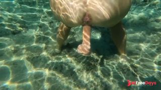 [GetFreeDays.com] 4K Underwater Dildo FUCK  Public Totally Naked swim Porn Clip January 2023-5