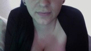 Nadia - webcam - showing her heavy Colossal tits-8