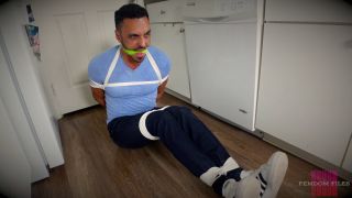  Bondage Nyxons FemDom Files: Castro Covington Inept Plumber Strung Up And Gagged  Bondage-4
