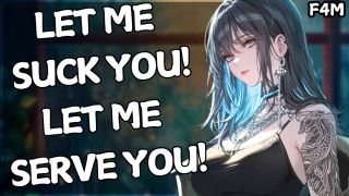 SecretsAfterDarkVA - "Let me serve you" Tomboy serves you with a long blowjob [ASMR][BLOWJOB][EROTIC AUDIO]-0
