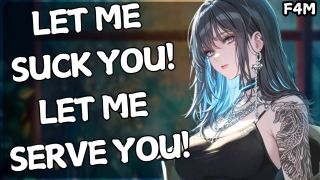 SecretsAfterDarkVA - "Let me serve you" Tomboy serves you with a long blowjob [ASMR][BLOWJOB][EROTIC AUDIO]-9
