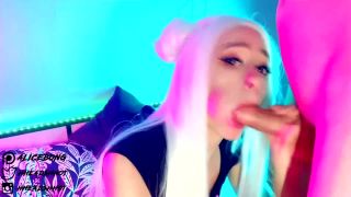 AliceBong (hheadshhot) - First Real Blowjob , amateur sex porn on cosplay -8