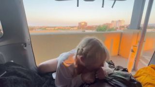 IGOBYLSD,XXXMonaLeesa - Milf rides dick in public parking garage-3