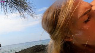 JessiJekGirl dancing and Fucked On a Beach OMG! Public! Asshole filled with cum JessiJek-5