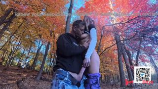 Married Couple Prefers To Fuck Outdoors For Fun Creampie - Public-1