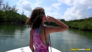 Skinny Teen Renee Roulette Gets On A Boat For A Ride And Gets Butt Fuck.-1