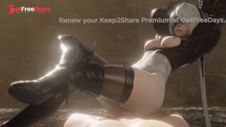 2B gracefully rides your cock . Nier Automata-1