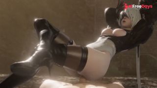 2B gracefully rides your cock . Nier Automata-7