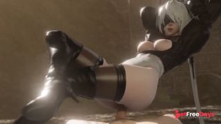 2B gracefully rides your cock . Nier Automata-9