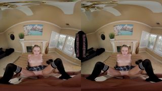 Sex Like Real.com/Lethal Hardcore VR.com - Paris White Teen Schoolgirl Gets Lessons On - Vr-3