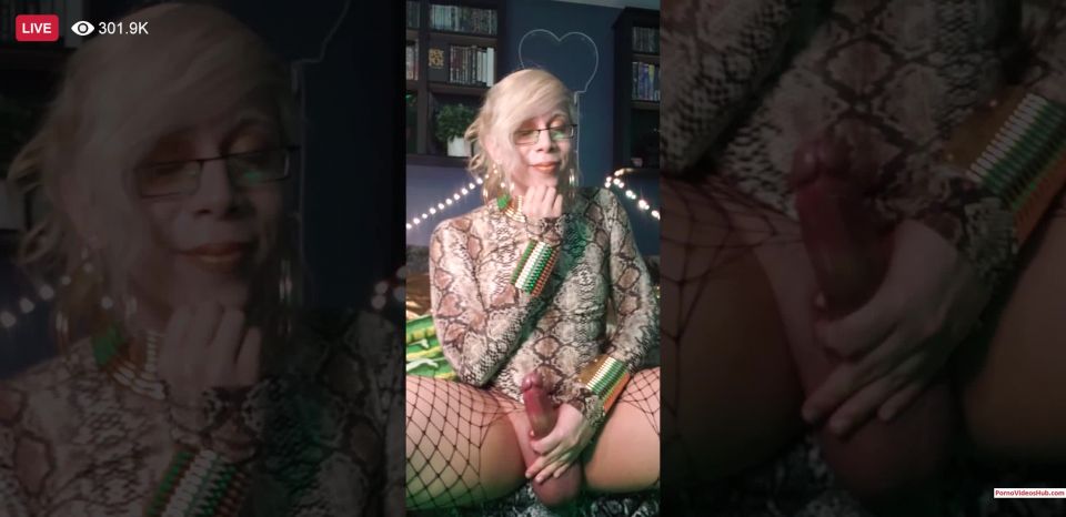 ManyVids presents Rayray Sugarbutt in SNAKE OIL OF INFINITE CUMMING – $11.99 (Premium user request) - (Shemale porn)