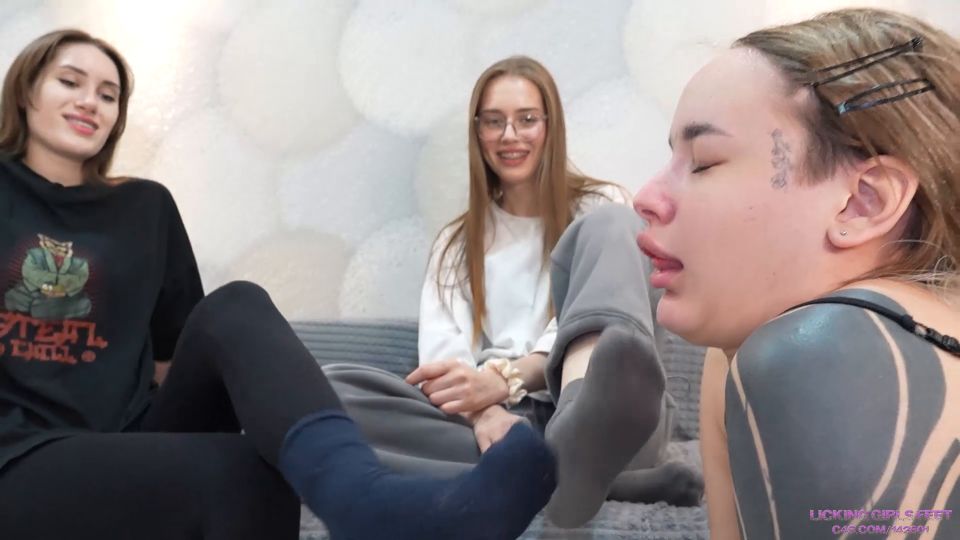 Foot Domination Femdom: Dori & Sarah's Aromatic Training Ful