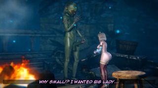 Fairy's Virginity Adventure: Big Goblin Dick in 3D Hentai Ta-5