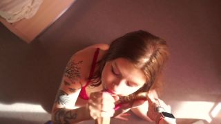 POV Wonderfull Blowjob From Pretty Little Lady\ Facial POV - MIGURTT-7