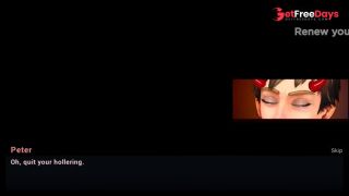 Romantic hot seen in cartoon anime-1