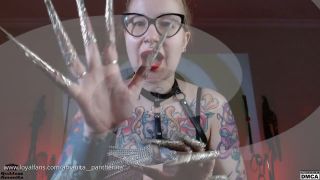 Femdom Goddess Amanita – You Want To Feel My Long Silver Claws Under Your Skin-2