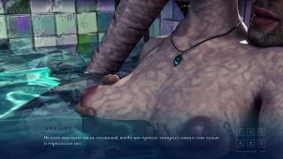Alenkah - monster girl explores human cock with her pussy. star wars. female voice-6