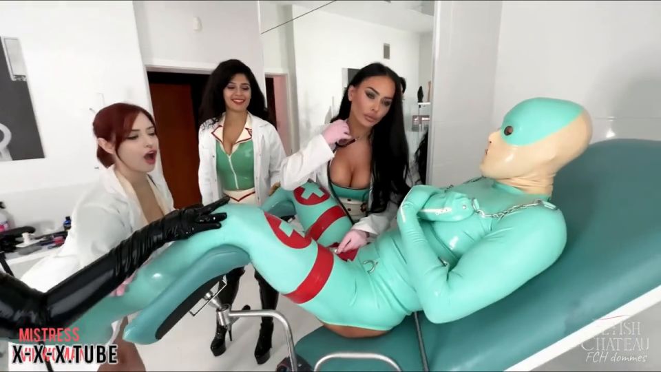  Webcam  Mistress Alexxa Von Hell  Mistress Alexxa Von Hell Dommes Medical Treatment For Patient In Rubber Clinic Evil Woman Ruby Alexia Sophia Sahara