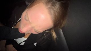 Hard, Rough Fuck For Wife In The Backseat For A Creampie 1080p-6