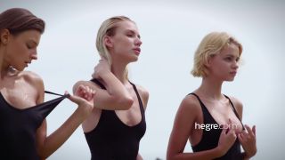 Ariel, Marika and Melena Maria - Naked Tropical Trio 4k bdsm -7