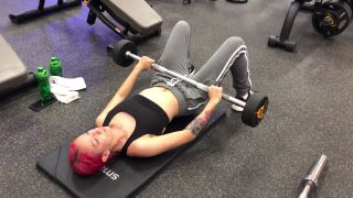 M@nyV1ds - AriaBaker - Workout at the Gym-0