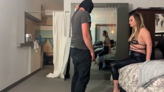 Princess Vienna Vault – A guy gets kicked in the balls for a bouquet of flowers - Femdom-5