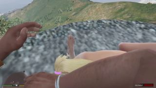 GTAHub - GTA 5 Hentai: Franklin Fucked Anal Tracey De Santa Made Her Cum at Mountain View Erotic Scene-1