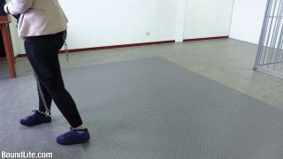 free video 1 Bound Life – Prison restraints on fetish porn femdom forced bi-6