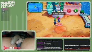 [GetFreeDays.com] PandaFemboy Plays Mario and Luigi Brothership Part 5 Adult Video May 2023-9