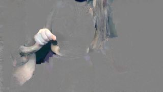 Alina Rose YOUNG TEACHER HANDJOB ON HER BIG TITS IN PURPLE PANTYHOSE-0