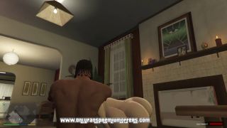GTAHub - GTA 5 Hentai: Franklin Fucked His Step-Sister and She Sucked His Cum Dry Erotic Scene-8
