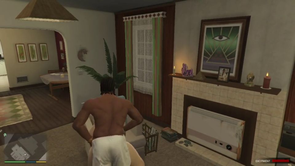 GTAHub - GTA 5 Hentai: Franklin Fucked His Step-Sister and She Sucked His Cum Dry Erotic Scene