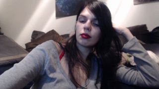 PrincessCica - Red Lips and Smoke - Smoking-6