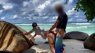 TheNeighboursPerfect Ass Fucked In Nature - Lonely Beach Sex in Paradise-2