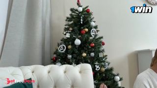 [GetFreeDays.com] Sex with step sister under the Christmas tree. The dream of cumming in her pussy came true. Adult Clip October 2022-0