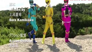 [SuperMisses.com] GIGP-50 Heroine Rangers Annihilate Operation Special-Jyuu Cyan， Pink Earth， Rager Yellow (FHD ver.)-025-1