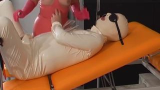 Rubbernurse Playing With Her Slave - Rubber & Clinic Studio - 1atoys.-8