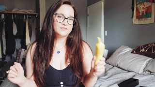 M@nyV1ds - CaityFoxx - Banana Toy Review-6