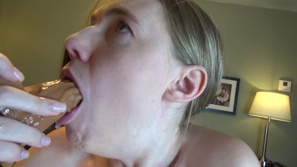 free adult video 39 ManyVids presents OralsOnly – Kinky Blonde Deepthroat A 10 Inch Dildo - milf - femdom porn mandy dee femdom