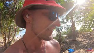 PornoTravel Monthly Ep. 068 - Public Beach Barebacking 4K 2023 new Public!-1