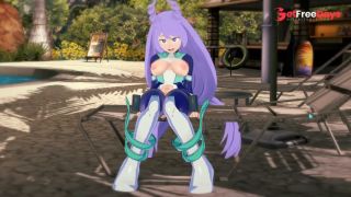 [GetFreeDays.com] Nejire-cosplayer masturbeert bij het zwembad en vult het met squirts - Koikatsu Porn Video June 2023-0