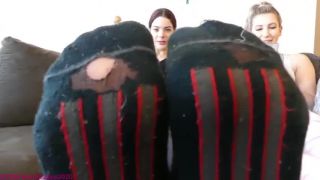 adult clip 34 Filth Fetish Studios – Mistress Corinne and Princess Chelsea – Dirty Sweat Sniffer | british feet | feet porn nikki next femdom-3