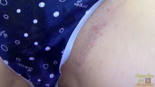 free video 42 tickling feet fetish Sany Any – Missionary Fucking Through Panties And Cumming In Her Panties, handjob and footjob on handjob porn-9