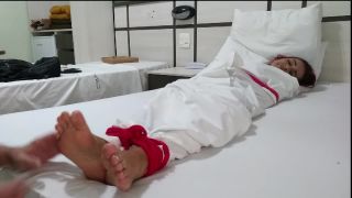 online video 40 Fernanda Wrapped, bdsm chained on feet porn -0